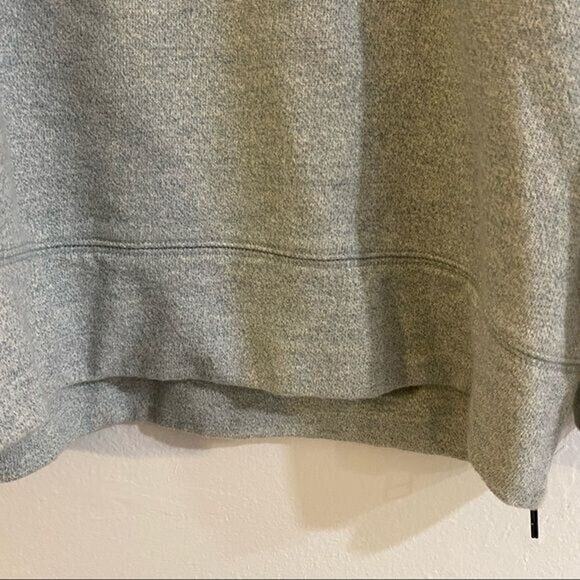 Soft Surroundings Large Top Sweatshirt Urban Chic Sage Green Comfy Soft Cotton - Picture 8 of 13